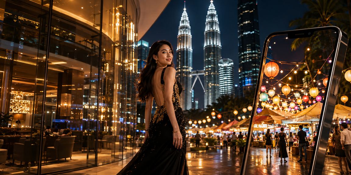 Kasino mudah alih bergaya Melayu di Kuala Lumpur dengan keselamatan digital