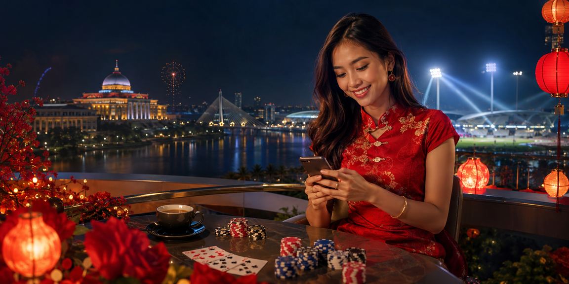 Permainan poker bergaya Melayu di Putrajaya